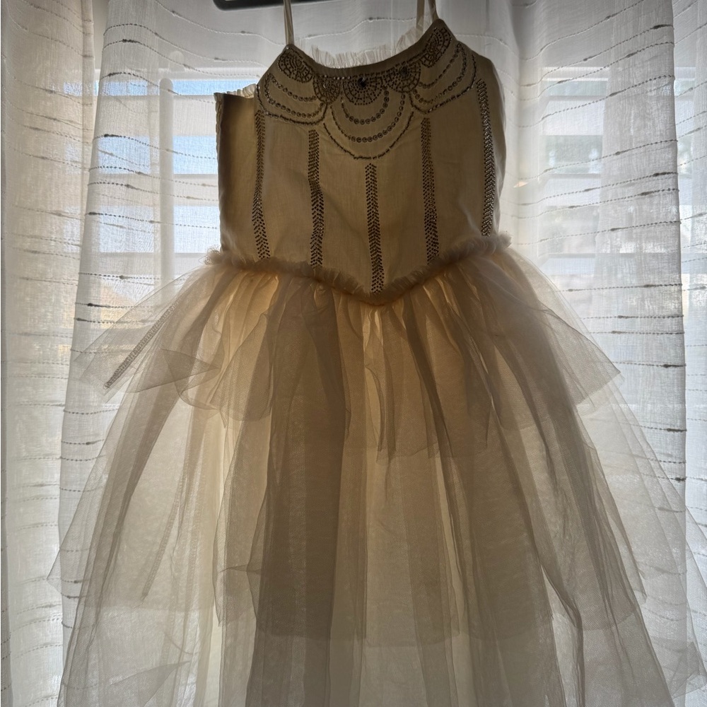 Cotton On Cream Tulle Dress